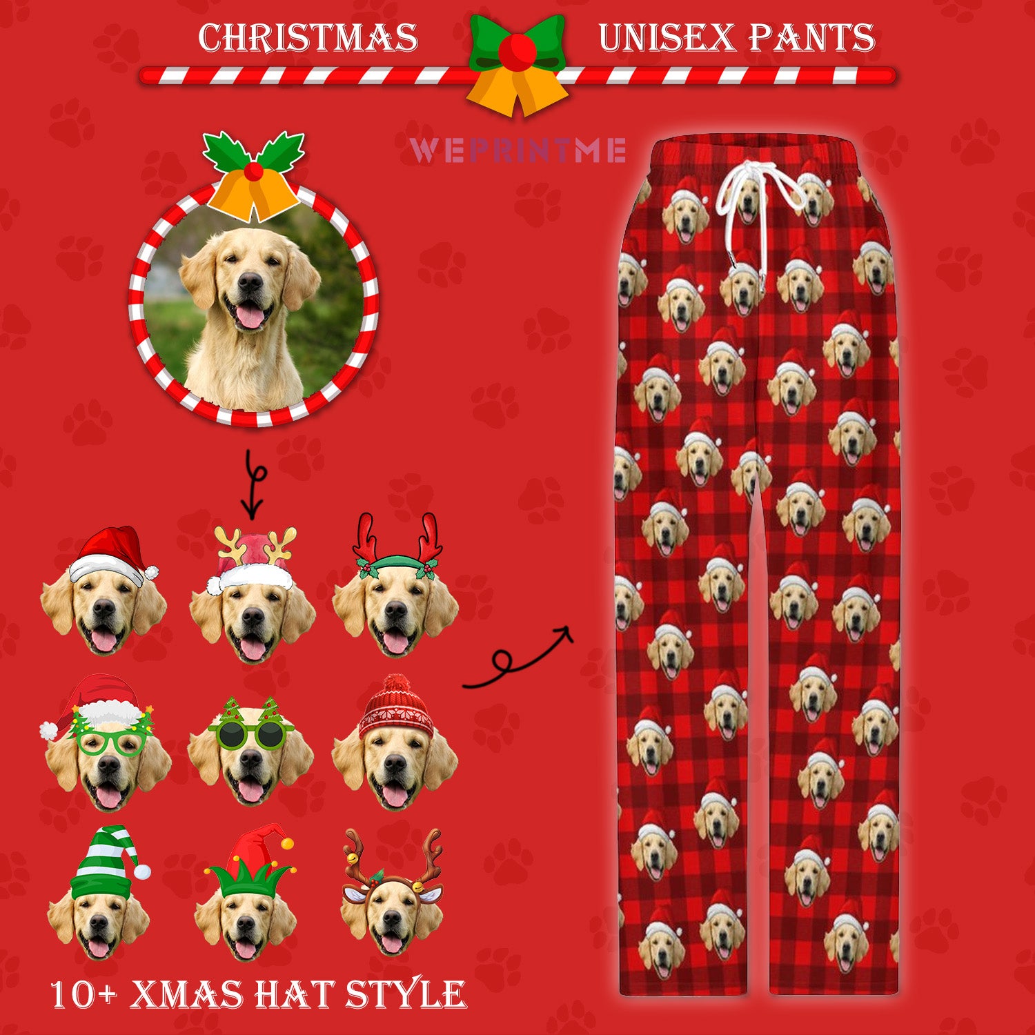 Custom pet best sale pajama pants