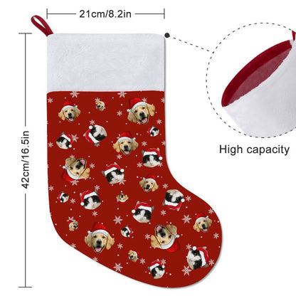 Personalized Pet Face Classic Christmas Stockings-WEPRINTME-4