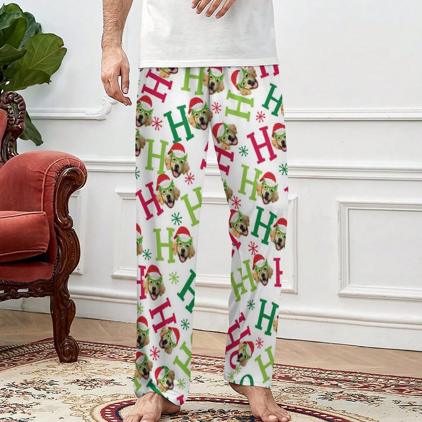 Custom pet pajama cheap pants