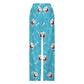 Back Show of Personalized Dog Pajama Pants Cats or Dogs Face on Pants