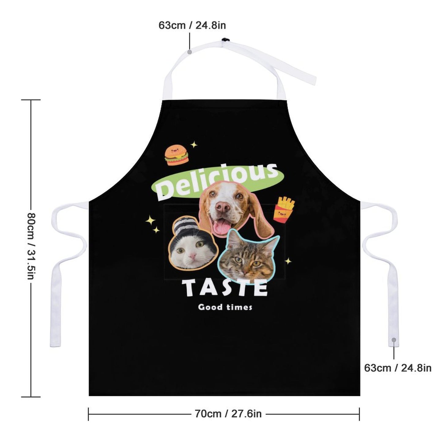 Custom Pet Face Delicious Apron