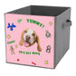 Custom Pet Face Toys Storage Bins