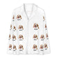 Custom Pet Face and Name Men's Cotton Long Pajama Set