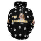 Custom Dog The Dogfather Men's Hoodie