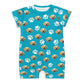 Custom Pet Face Baby Short Sleeve Romper