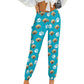 Custom Pet Face Women's Casual Trousers