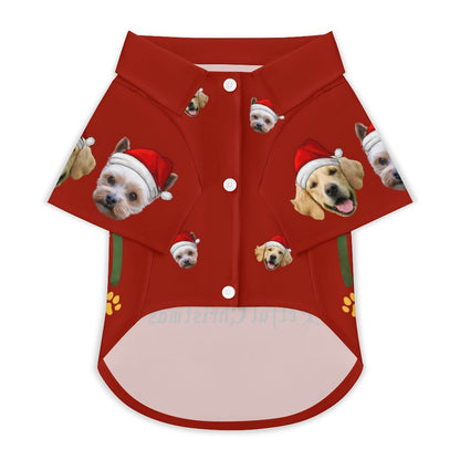 Personalized Pet Face Petful Christmas Pets Shirts-WEPRINTME-3