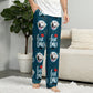 Personalized Pet Pants Face Love Dad Unisex Pajama Pants