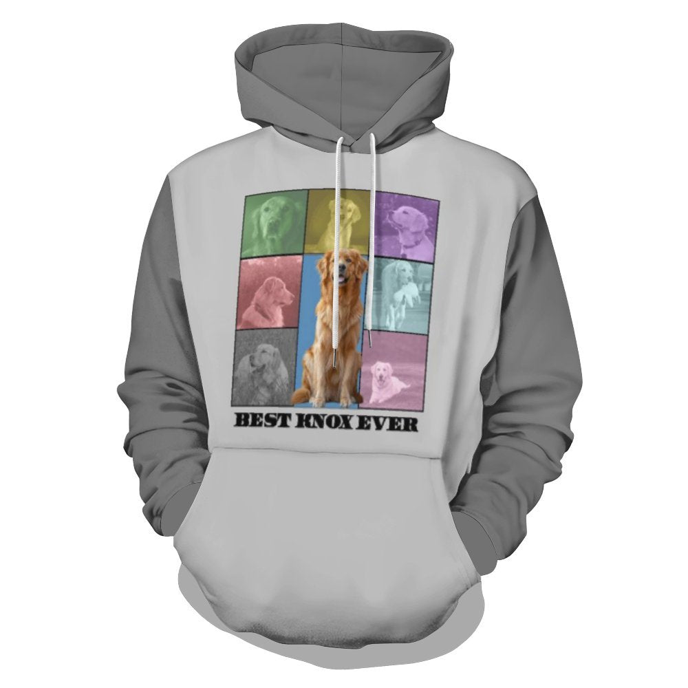 Custom Pet Photo Colorful Unisex Hoodie