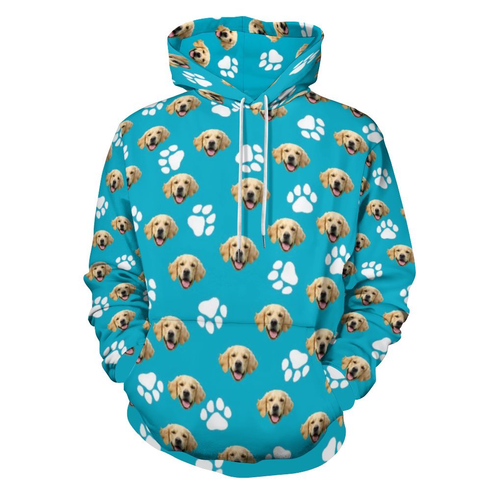 Custom Pet Face Unisex Hoodie