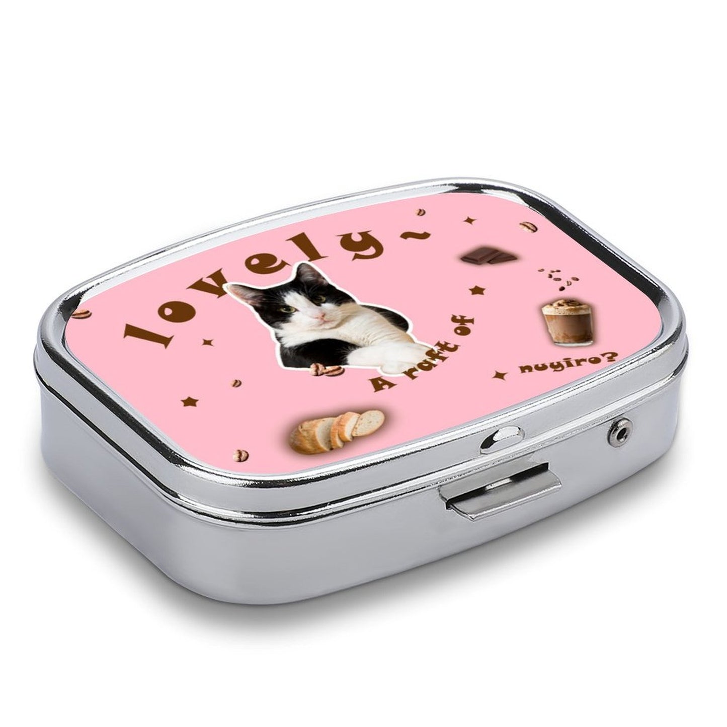 Custom Pet Face Lovely Portable Medicine Box