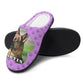 Custom Pet Photo and Name Paws Cotton Slippers