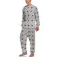 Custom Pet Face Men's Long Pajama Set