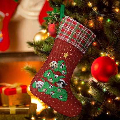 Personalized Pet Face Sequined Christmas Stockings-WEPRINTME-2