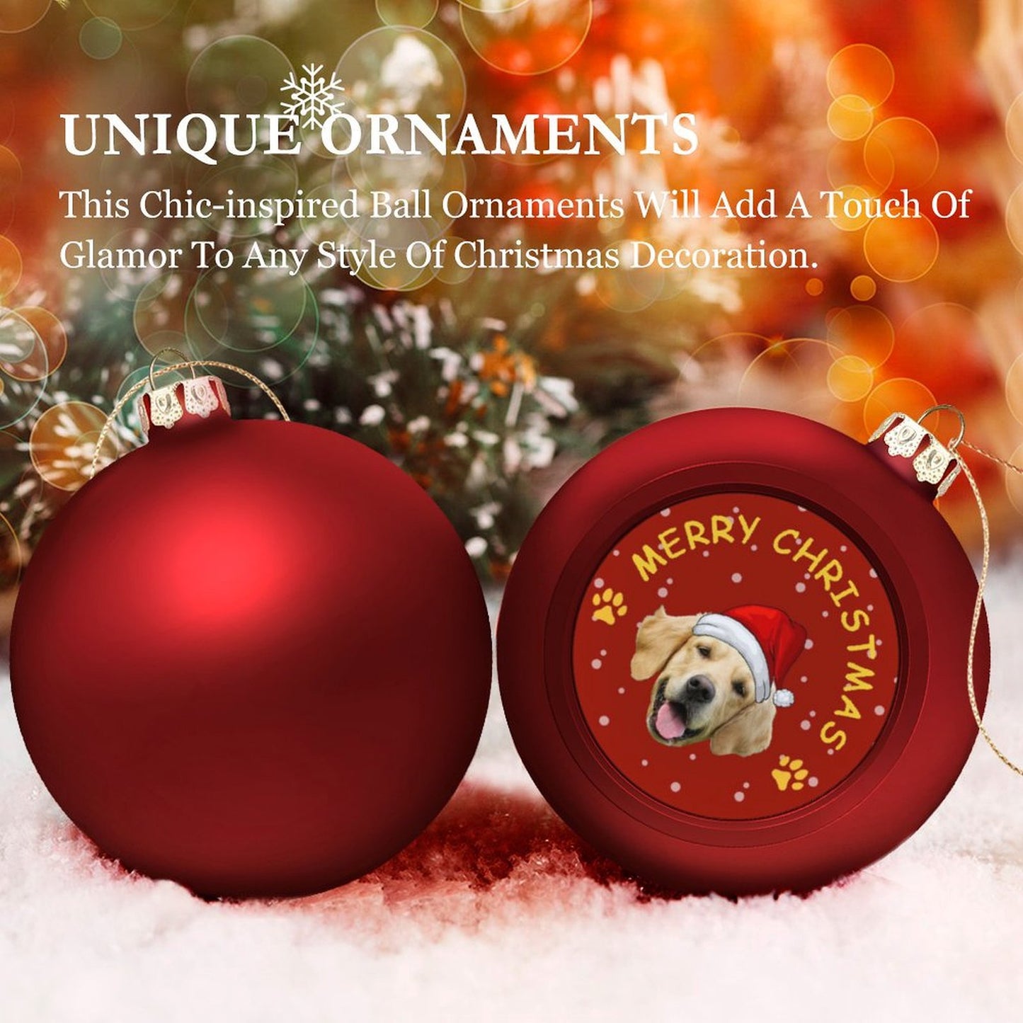 Personalized Pet Face Christmas Balls-WEPRINTME-3