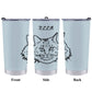 Custom Pet Face and Name Handdraw Face Travel Mug