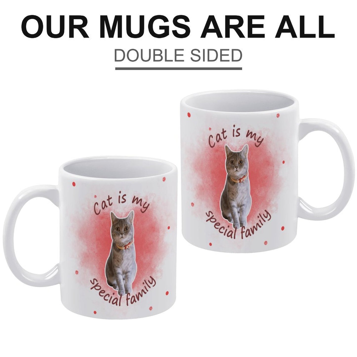 Custom Pet Face Special Family Mug