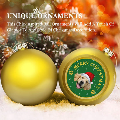 Personalized Pet Face Christmas Balls-WEPRINTME-8