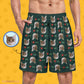 Custom Pet Men's Pajama Pants I Love Dad Pajama Shorts