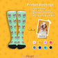 Custom Pet Face and Name Socks