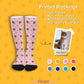 Custom Pet Face and Circle Name Socks