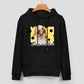 Custom Pet Face and Name cheese Unisex Cotton Hoodie