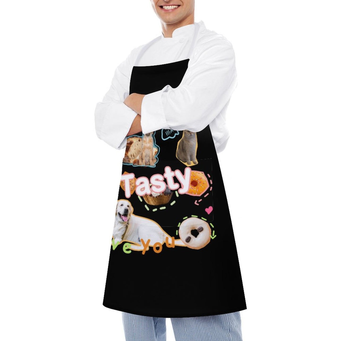 Custom Pet Face Tasty Apron