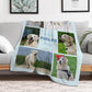 Custom Pet Photos Best Ever Fleece Blanket