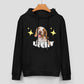 Custom Pet and Name Stars Unisex Cotton Hoodie