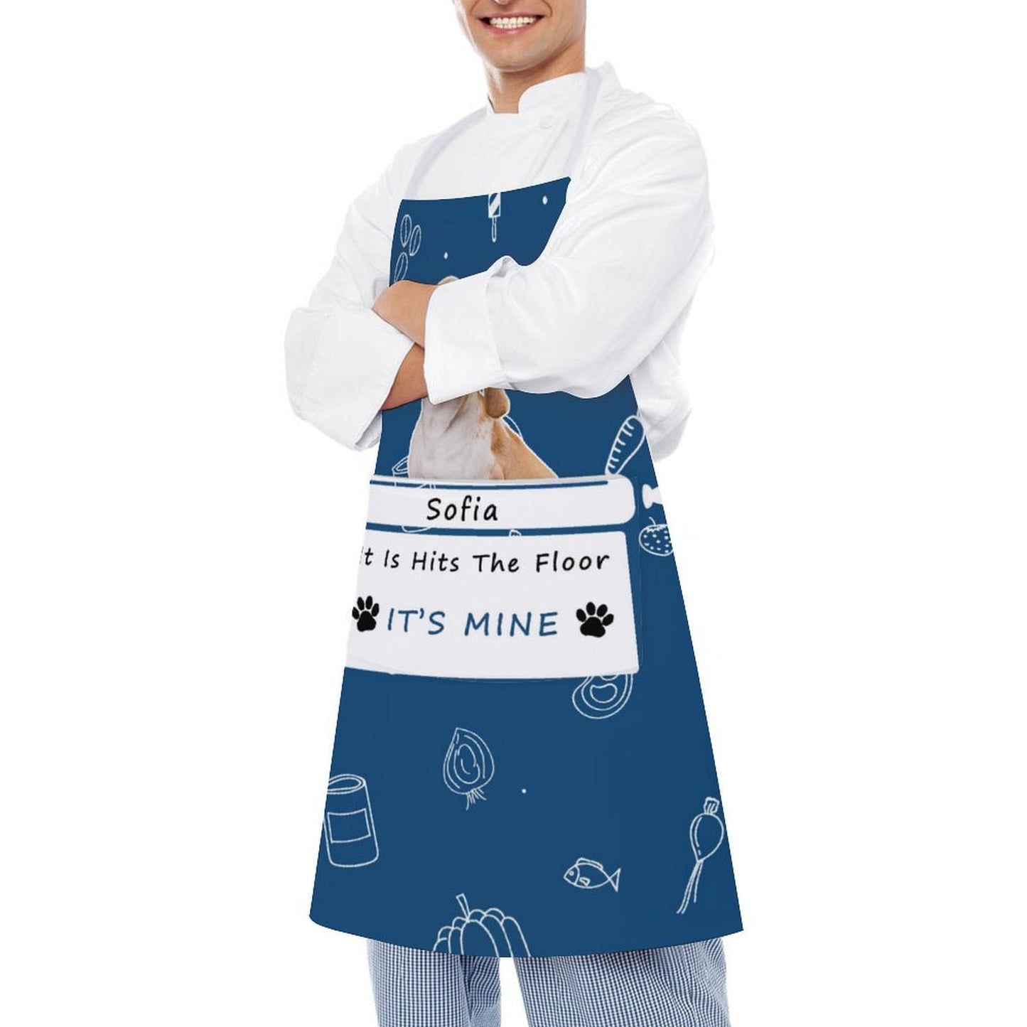 Custom Pet and Name It's Mine Apron