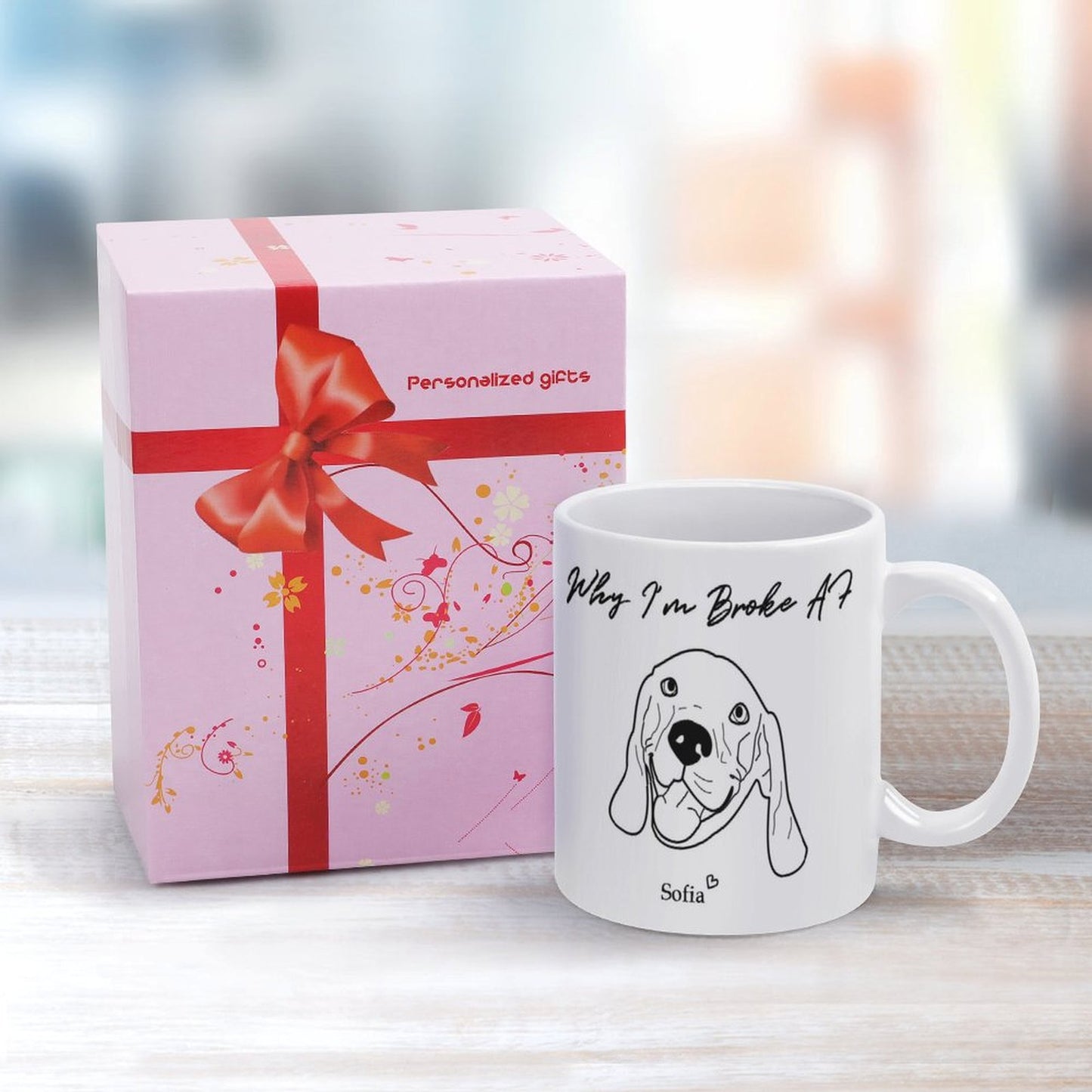 Custom Pet Handdraw Pet Mug