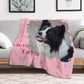 Custom Pet Photo Love My Pet Fleece Blanket