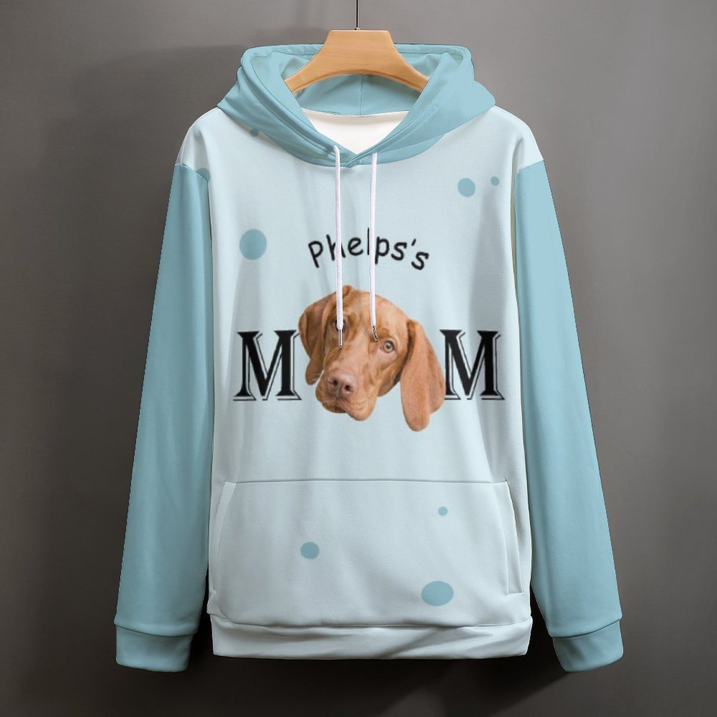 Custom Pet Face Mom Unisex Hoodie