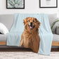 Custom Pet Face Comics Pet Fleece Blanket