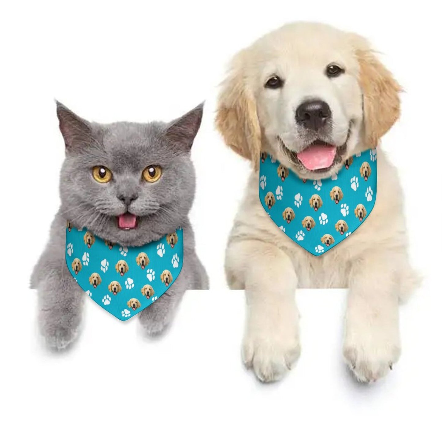 Custom Pet Face Pet Scarf