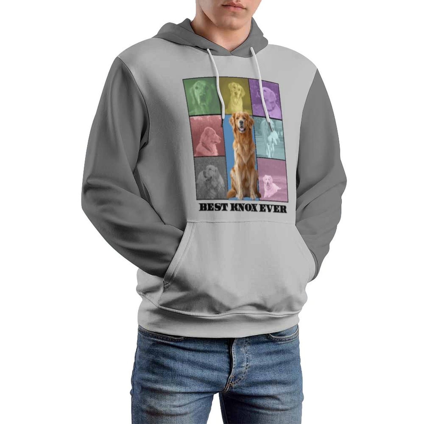 Custom Pet Photo Colorful Unisex Hoodie