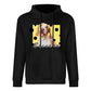 Custom Pet Face and Name cheese Unisex Cotton Hoodie