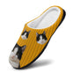 Custom Pet Stripe Cotton Slippers