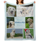 Custom Pet Photos Best Ever Fleece Blanket