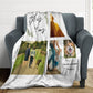 Custom Family Photos This is Us Fleece Blanket