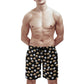 Custom Pet Face Men's Beach Shorts