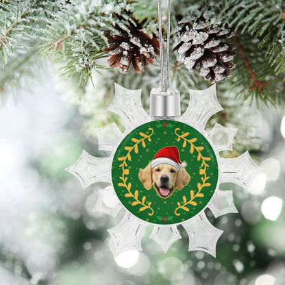 Personalized Pet Face Snow Christmas Pendant-WEPRINTME-18