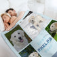 Custom Pet Photos Best Ever Fleece Blanket