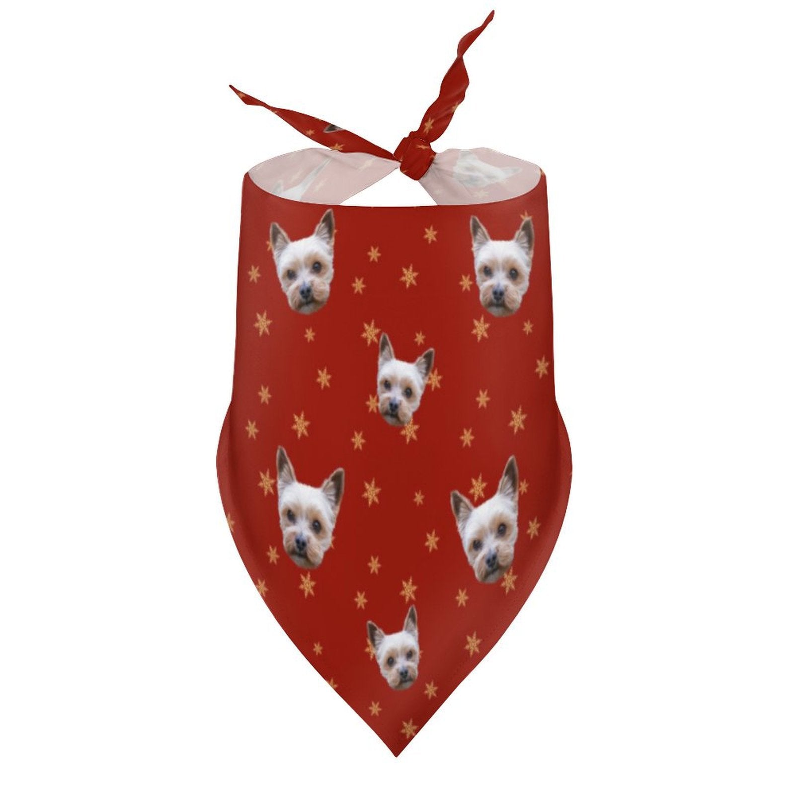 Custom Pet Scarf Christmas Pet Face Bandana-WEPRINTME-3