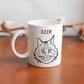 Custom Pet Face and Name Handdraw Pet Mug