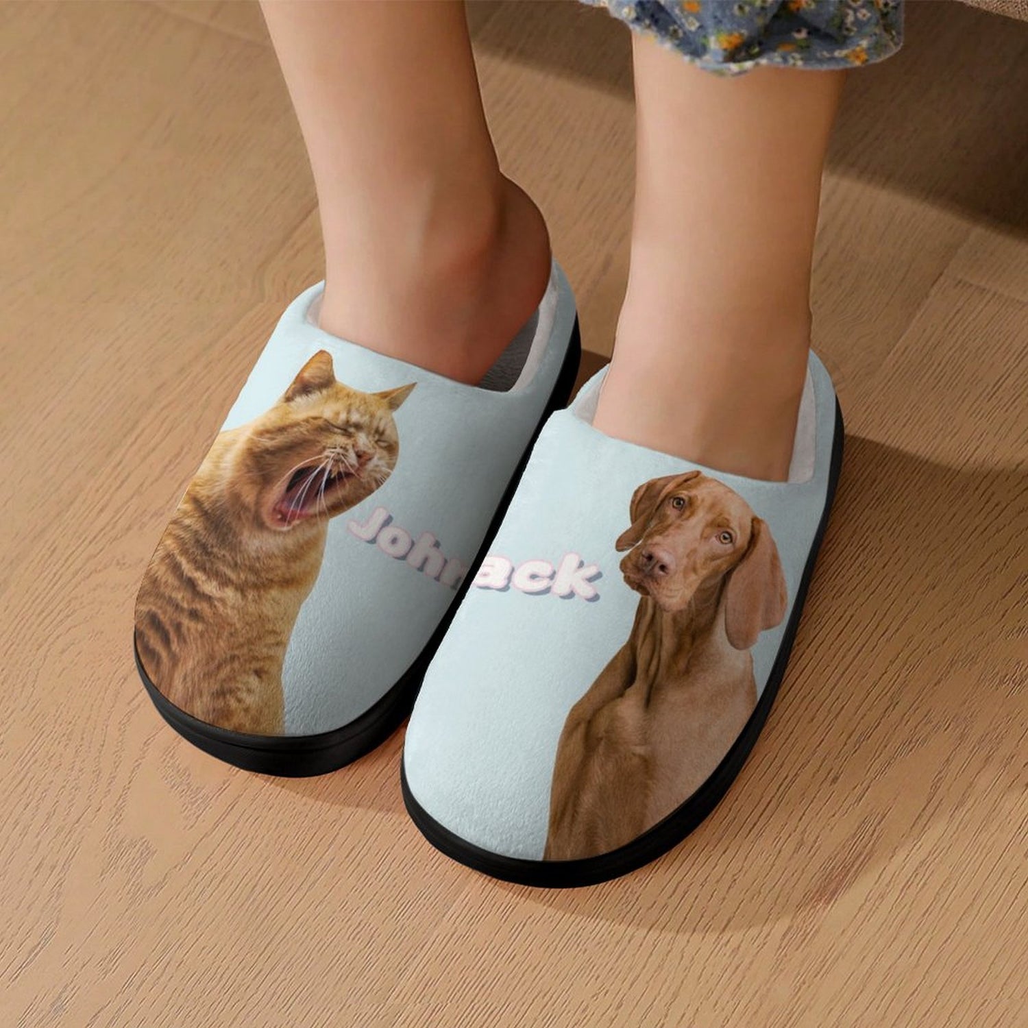 custom pet slippers show banner - WEPRINTME