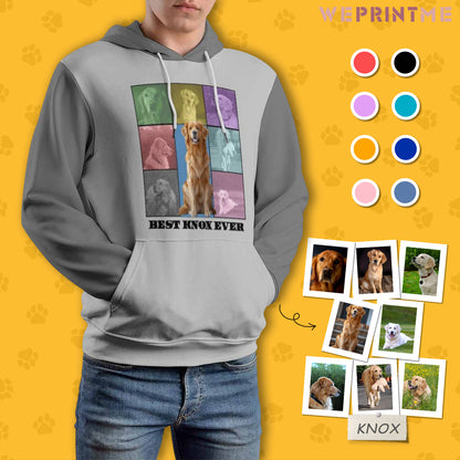 Custom Pet Photo Colorful Unisex Hoodie