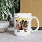 Custom Pet Face Stars Mug