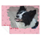 Custom Pet Photo Love My Pet Fleece Blanket