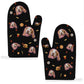 Custom Pet Face Tasty Oven Mitts and Pot Holders Sets